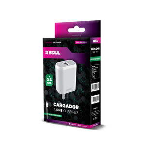 Cargador SOUL One Charge 2.4A – Lightning