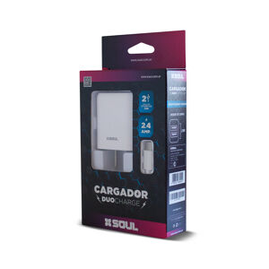 Cargador SOUL Duo Charge 2.4A – Lightning