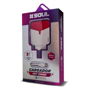 Cargador SOUL Fast Charge 3.1A – Lightning