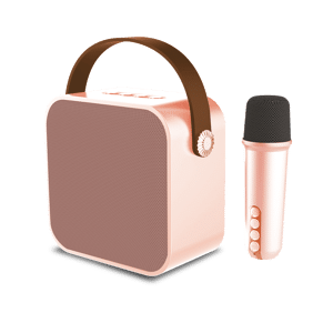Parlante SOUL Mini Karaoke Box · Rosa