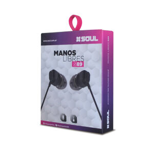 Auricular Manos Libres SOUL – S89 · Rojo