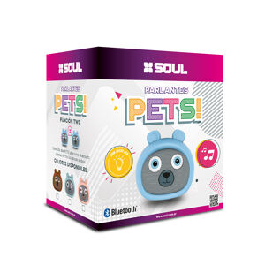 Parlante SOUL Pets – Bear · Rosa