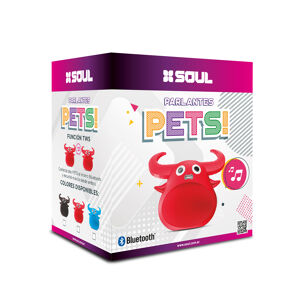 Parlante SOUL Pets – Bull · Celeste