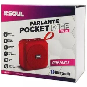 Parlante SOUL Riff Pocket XS50 · Azul