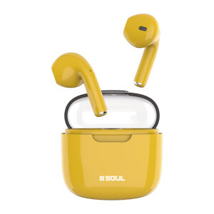 Auriculares BT SOUL TWS 200 · Amarillo