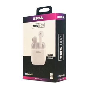 Auriculares BT SOUL TWS 800 · Negro