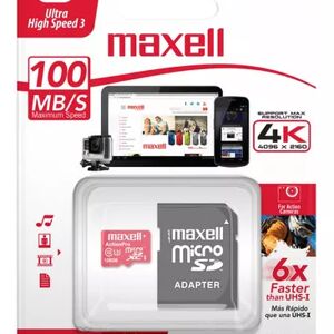 Memoria Micro SD Maxell 128GB U3